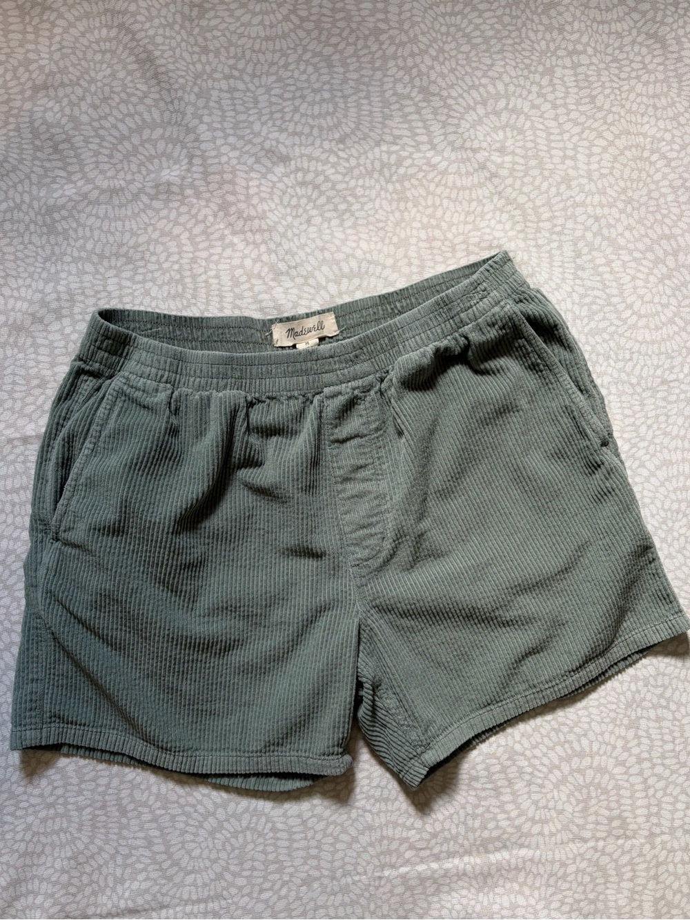 Madewell Men’s Pull On Corduroy Shorts